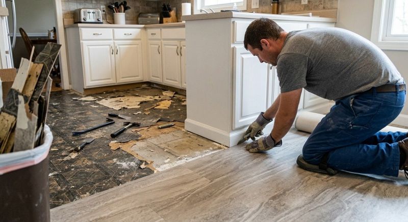 Linoleum Floor Installation in Brandywine, MD