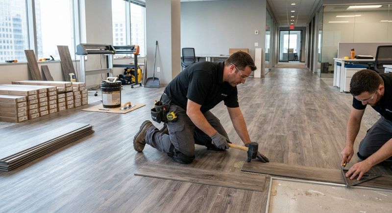 Linoleum Floor Installation in Hollywood, MD