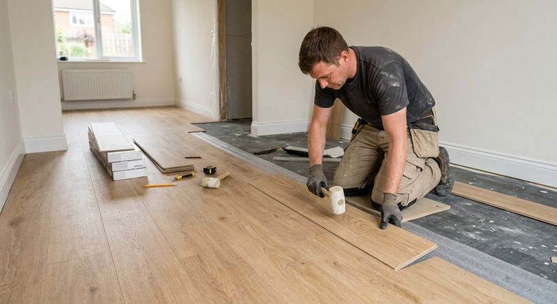 Linoleum Floor Installation in Oxon Hill, MD