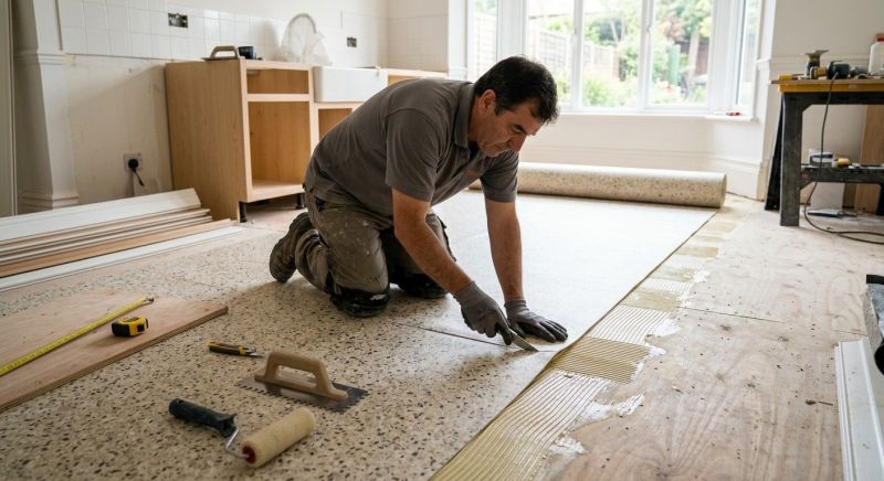 Linoleum Floor Installation in Prince Frederick, MD