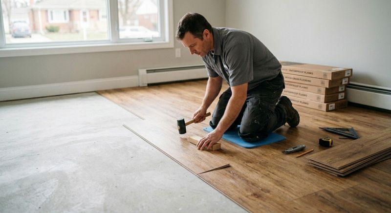 Linoleum Floor Installation in Prince Frederick, MD