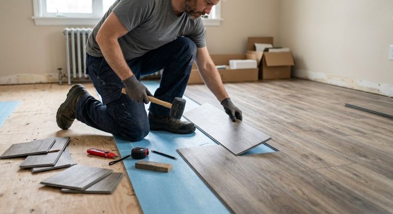 Linoleum Flooring Replacement in La Plata, MD