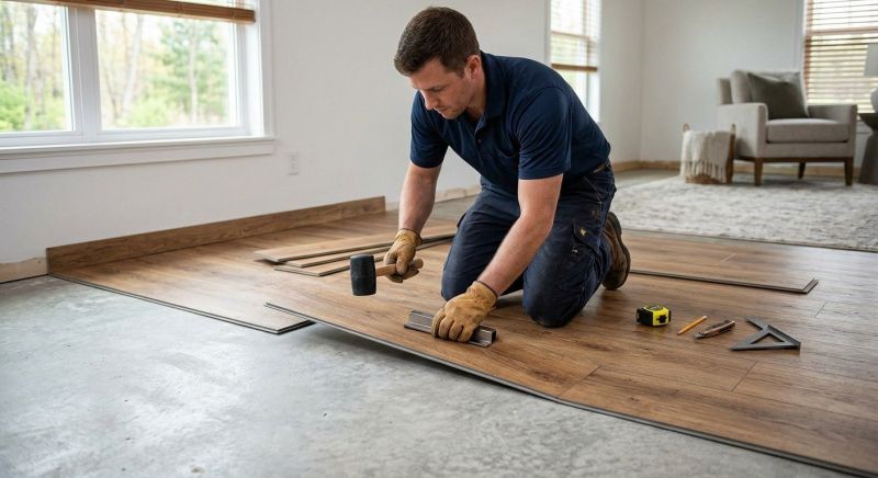 Luxury Vinyl Tile Installation in Clinton, MD