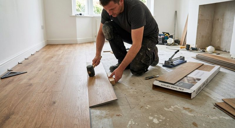 Luxury Vinyl Tile Installation in Clinton, MD