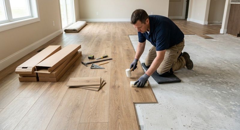 Luxury Vinyl Tile Installation in La Plata, MD