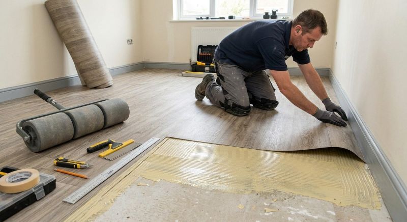 Sheet Flooring Installation in La Plata, MD