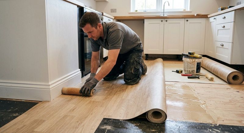 Sheet Linoleum Installation in Brandywine, MD