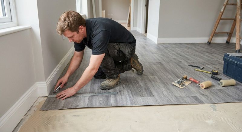 Sheet Vinyl Installation in Cheltenham, MD