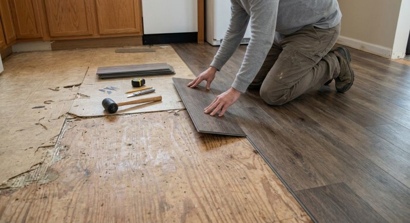 Vinyl Flooring Installation in Cheltenham, MD