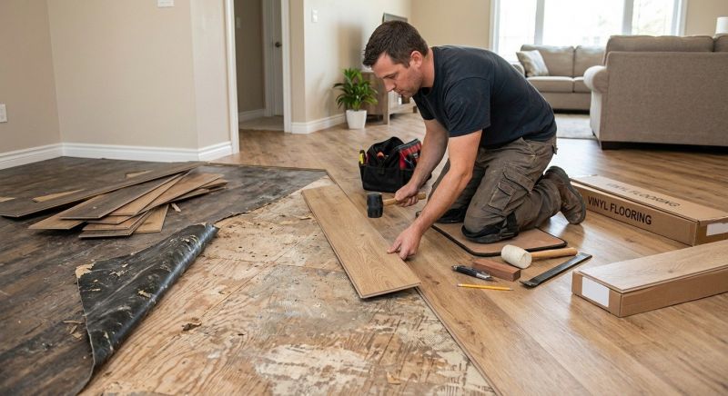 Vinyl Flooring Installation in Temple Hills, MD