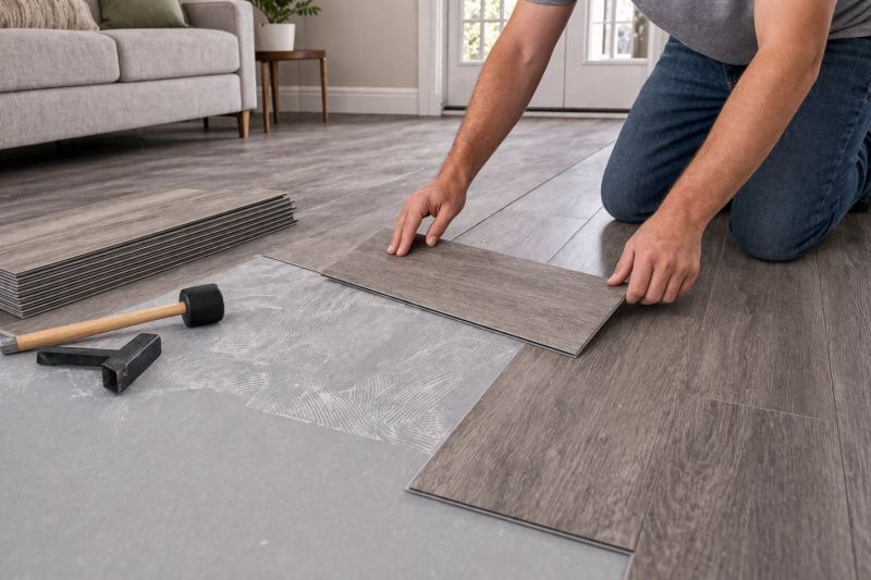 Vinyl Plank Floor Installation in La Plata, MD