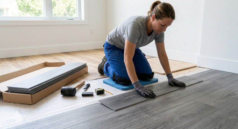 Vinyl Tile Installation in La Plata, MD