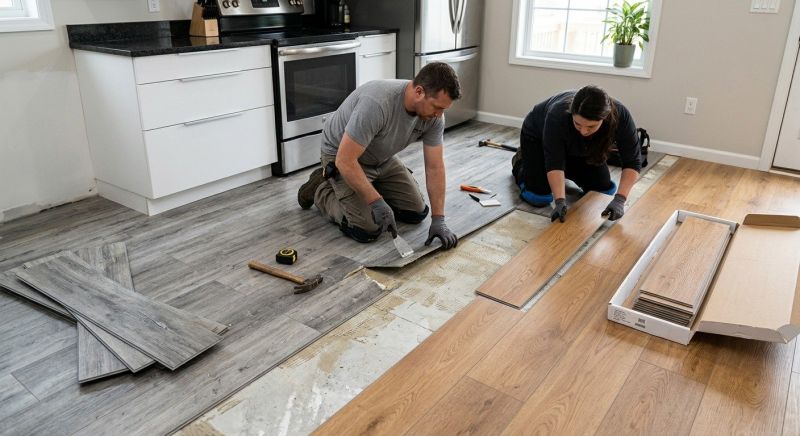 Vinyl Tile Replacement in La Plata, MD